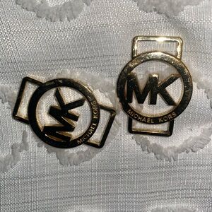 Michael Kors Gold MK Cufflinks